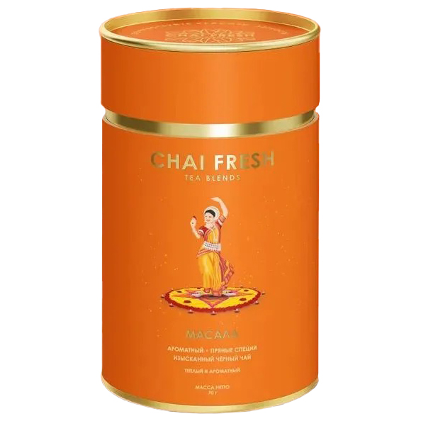 Чай чёрный Chai Fresh индийский масала 100г