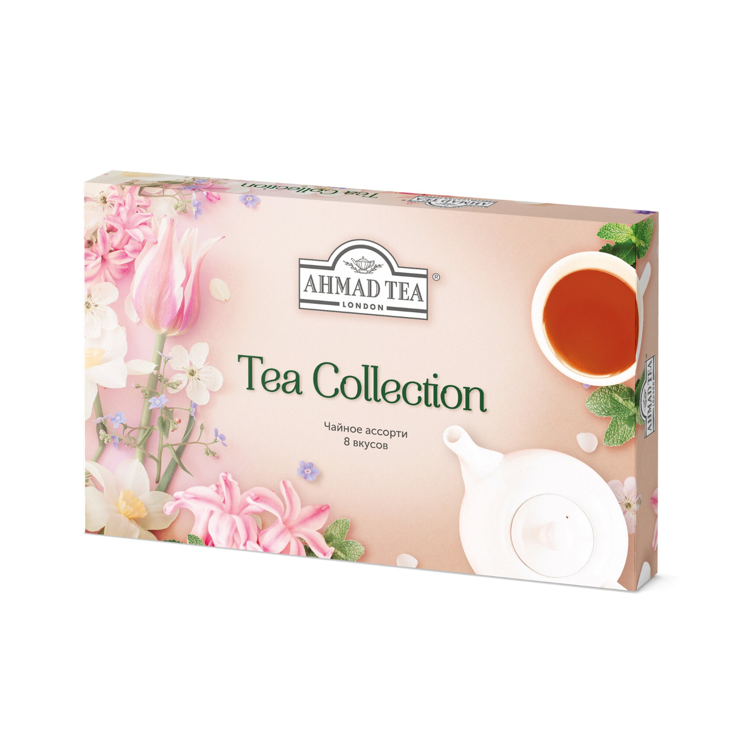 Чай травяной Ahmad Tea ассорти из 8 вкусов, 40 пакетиков