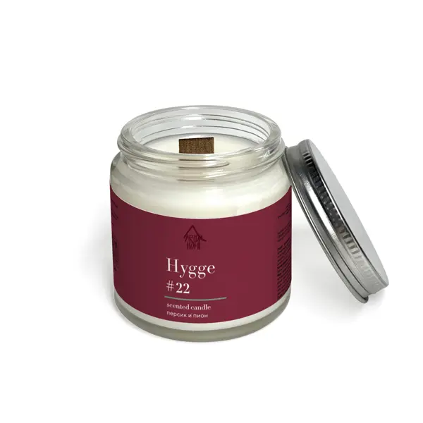 Чайная свеча ароматическая Arida Home Hygge #22 Персик/Пион 6.4 см цвет разноцветный