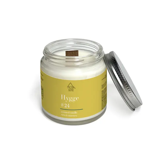 Чайная свеча ароматическая Arida Home Hygge #24 Липа/Карамель 6.4 см цвет разноцветный