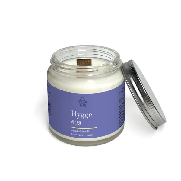 Чайная свеча ароматическая Arida Home Hygge #28 Пион/Ирис/Герань 6.4 см цвет разноцветный