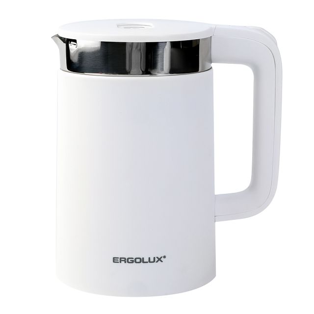чайник ERGOLUX ELX-KS11-C01 2200Вт 1,8л белый металл