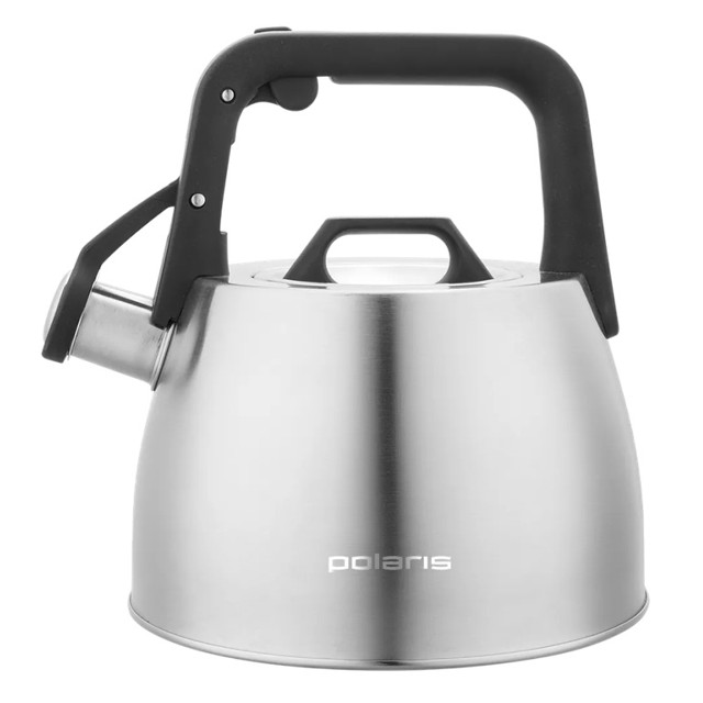 чайник POLARIS Графит/Graphit 2,5л нерж.сталь со свистком индукция