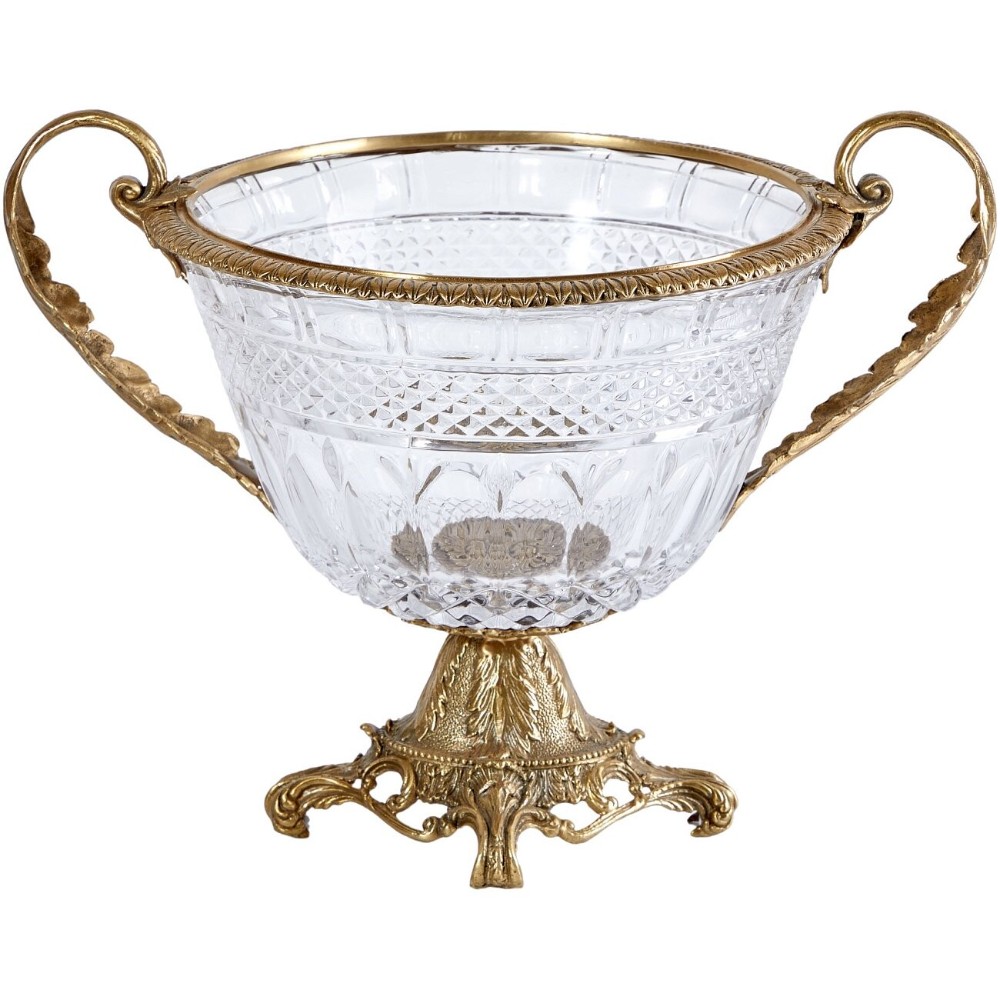 Чаша Glasar с ручками 35х31х29 см hgl311/1