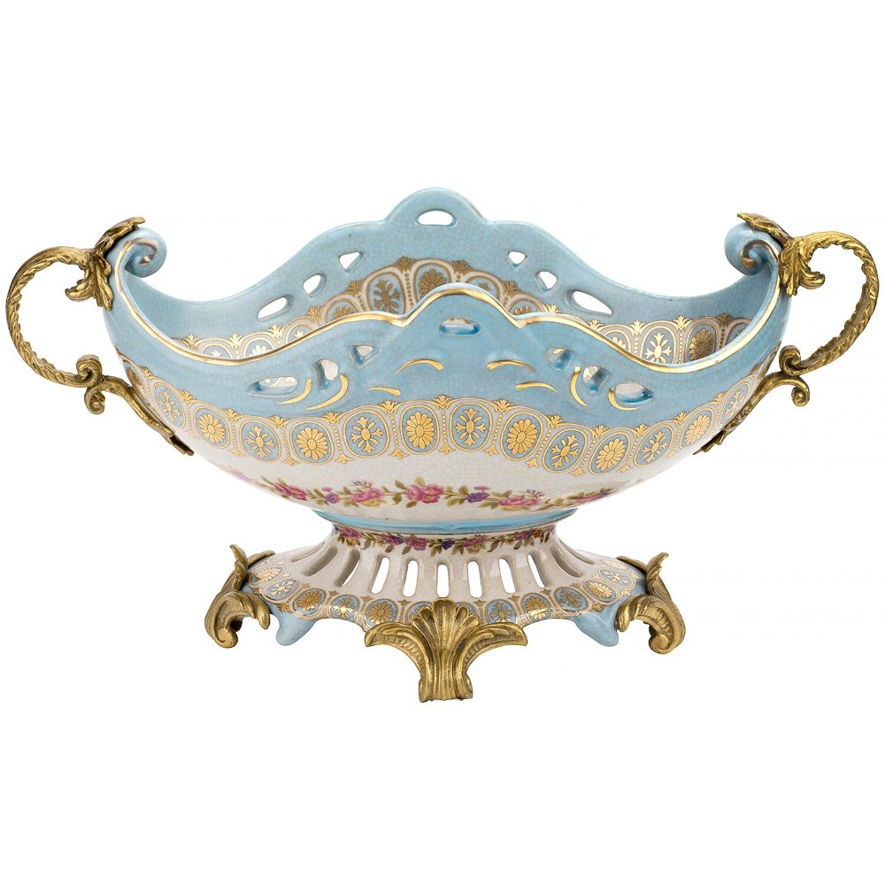 Чаша Glasar с ручками 41х22х17 см (31G2631/D935HC/LD3002)