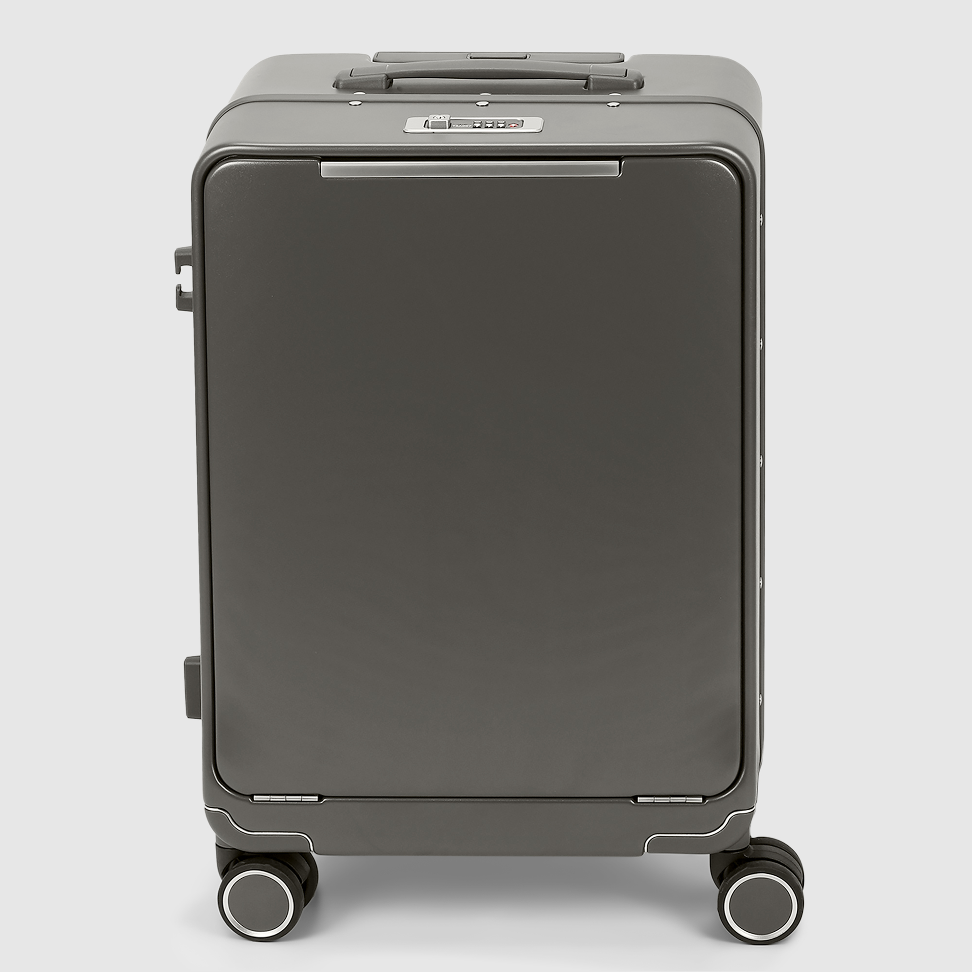 Чемодан Smarter Luggage из поликарбоната, размер 20, шампань 36,5х22,5х54,5 см