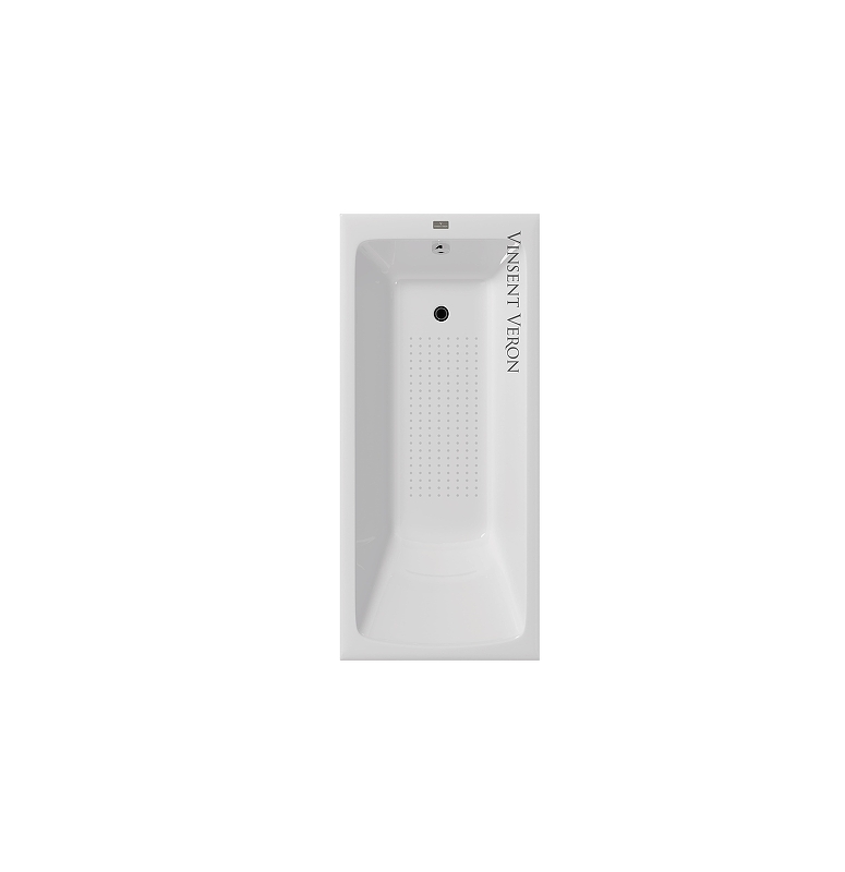 Чугунная ванна Vinsent Veron Kingston 180x80 VKN1808050-AS цвет Белый с антискользящим покрытием