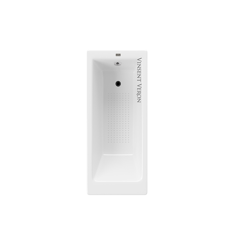 Чугунная ванна Vinsent Veron Tampa 170x70 VTP1707042-AS цвет Белый с антискользящим покрытием