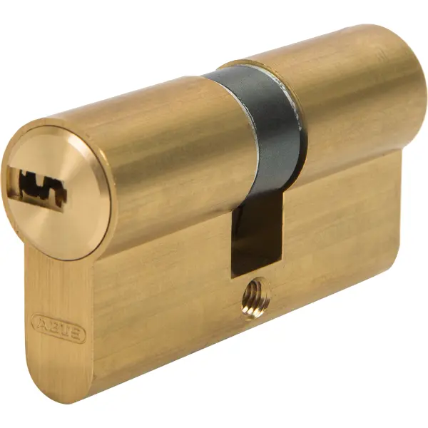 Цилиндр Abus D6MM 30/30 KD, 30x30 мм, ключ/ключ, цвет золото