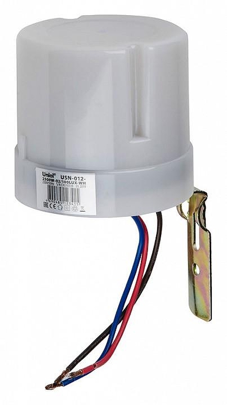 Датчик освещенности Uniel USN-012-2500W-02/100LUX-WH UL-00005840 цвет Белый