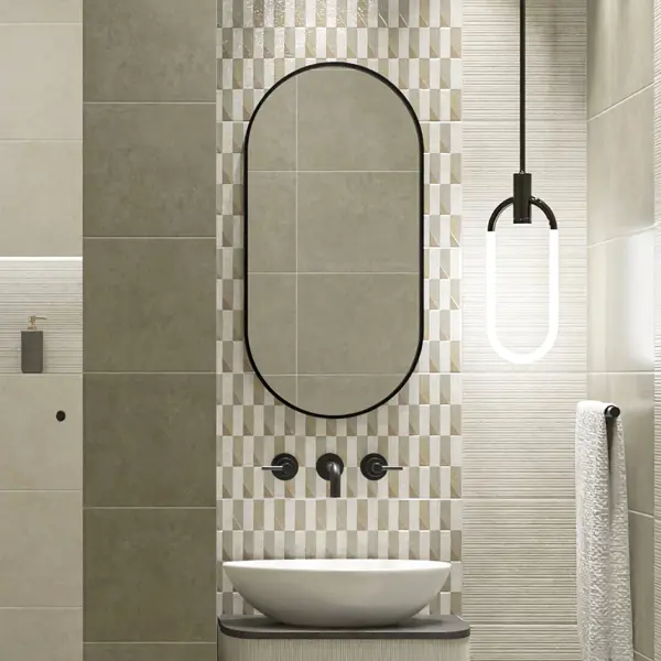 Декор Azori Catar Lantern 31.5x63 см матовый цвет бежевый