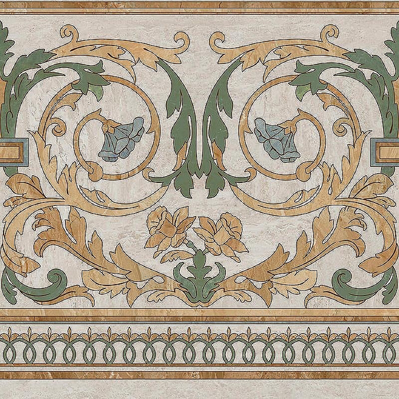 Декор Kerama Marazzi Эвора продолжение угла глянцевый HGD\A517\SG6062RL 60х60 см