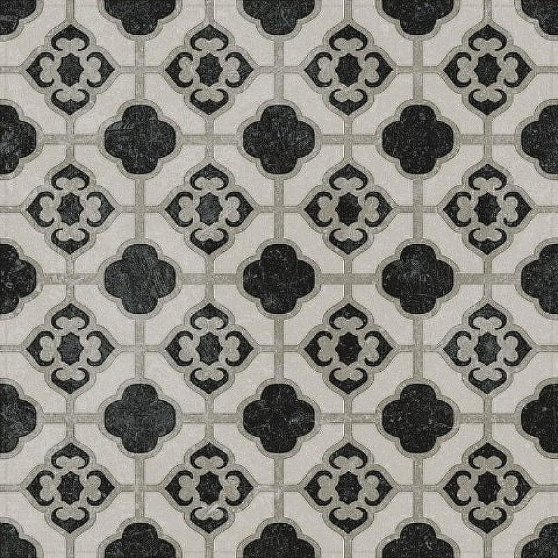 Декор Kerama Marazzi Фреджио 3 черно-белый VT\A296\SG1544N 20х20 см