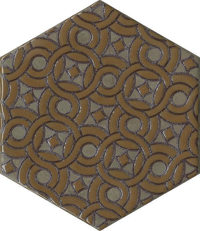 Декор Kerama Marazzi Гроссето коричневый VT\B559\SG23041N 20х23,1 см