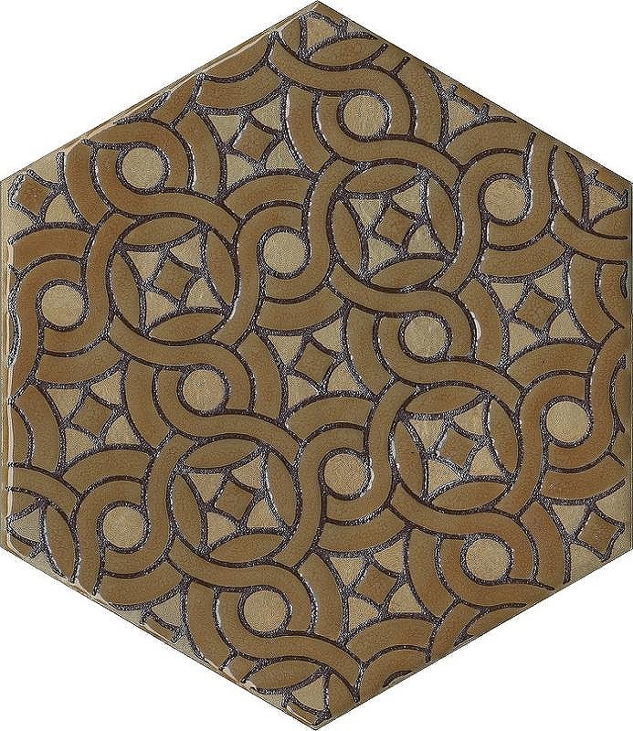 Декор Kerama Marazzi Гроссето жёлтый VT\A559\SG23039N 20х23,1 см