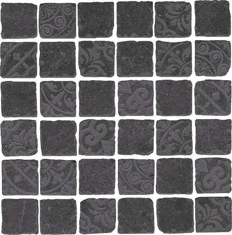 Декор Kerama Marazzi Про Фьюче черный мозаичный SBM002\DD639920 30х30 см