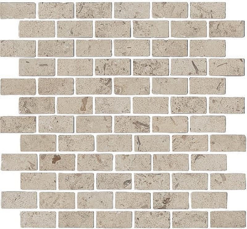 Декор Kerama Marazzi Про Лаймстоун Антика 1 мозаичный бежевый матовый MBD013 30х32 см