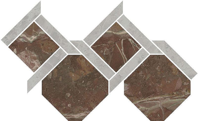 Декор Kerama Marazzi Риальто 1 наборный лаппатированный ID165 29,5х48 см