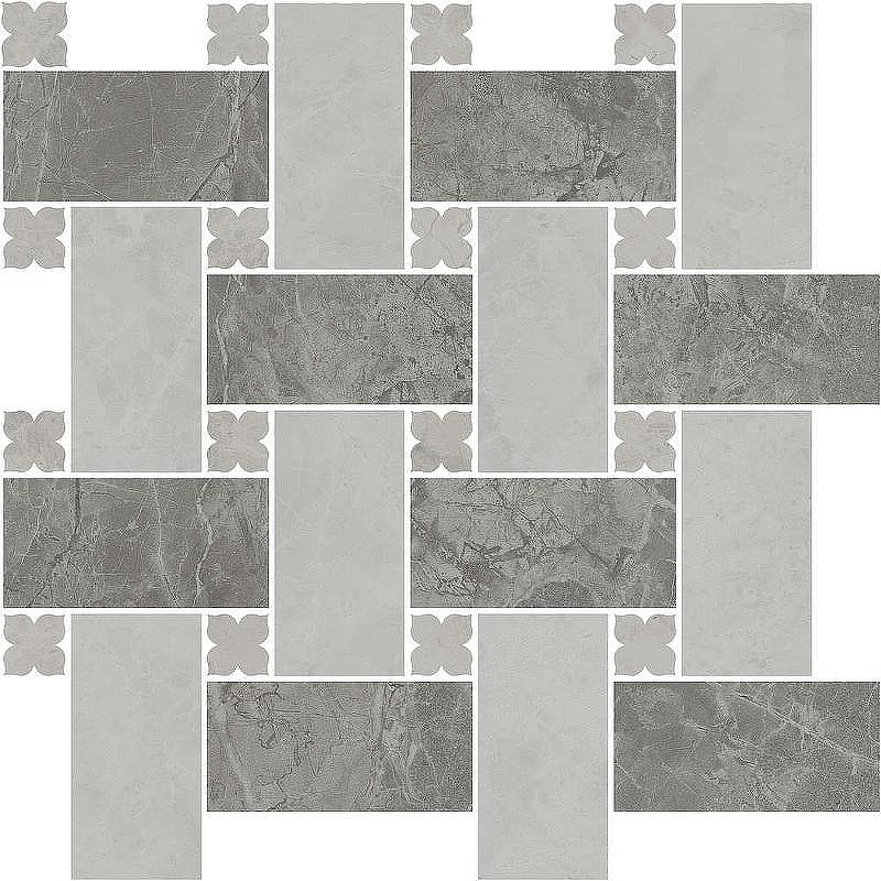 Декор Kerama Marazzi Риальто 2 наборный матовый ID162 43,5х43,5 см