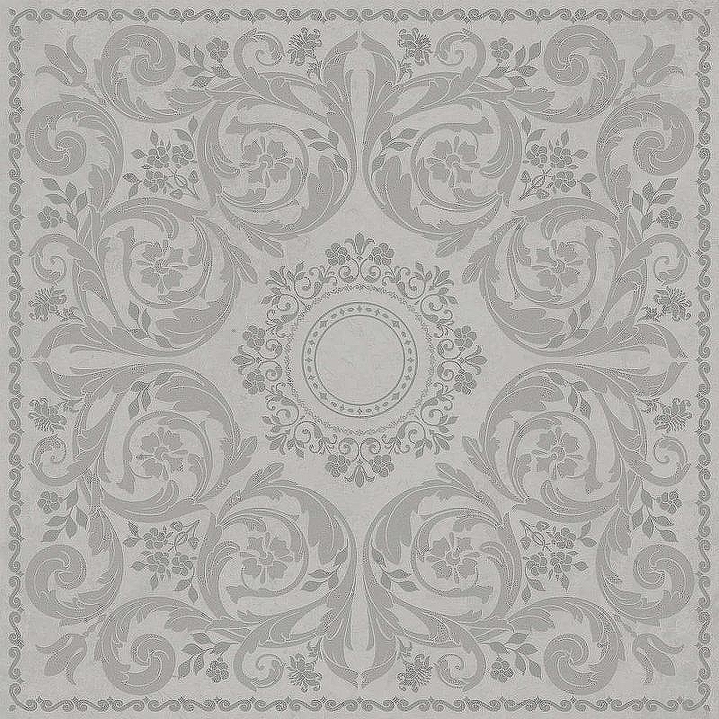 Декор Kerama Marazzi Риальто 2 серый матовый обрезной HGD\B592\SG850290R 80х80 см
