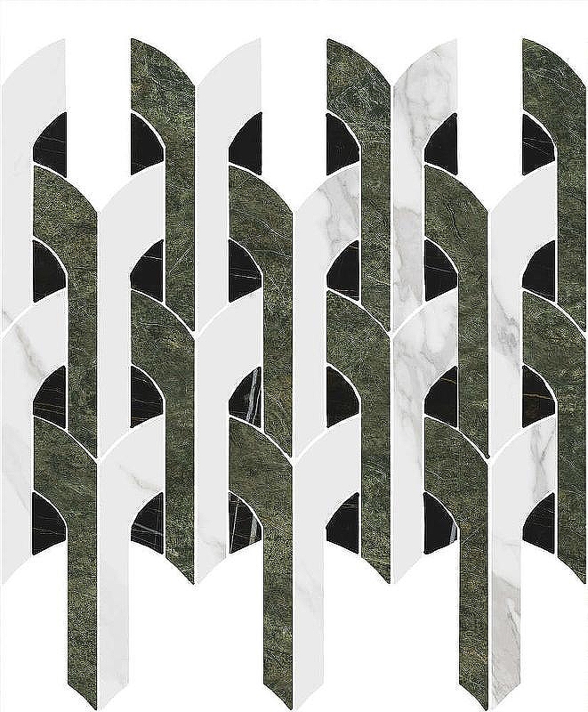 Декор Kerama Marazzi Риальто Нобиле 2 наборный лаппатированный ID148 30х34,5 см