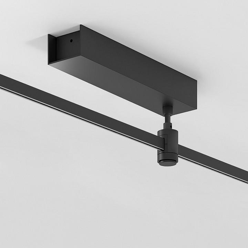 Декоративная плата для трека Elektrostandard Esthetic Magnetic a065432 цвет арматуры Черный