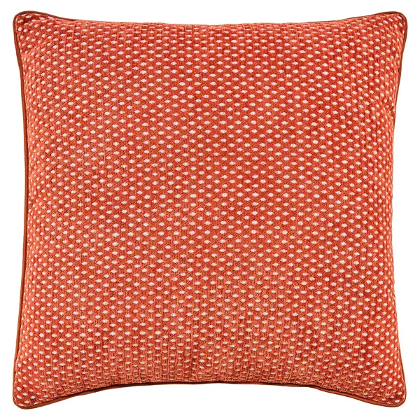 Декоративная подушка Lena 45x45 см цвет терракота