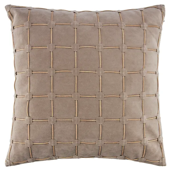 Декоративная подушка Vili 45x45 см цвет серо-коричневый
