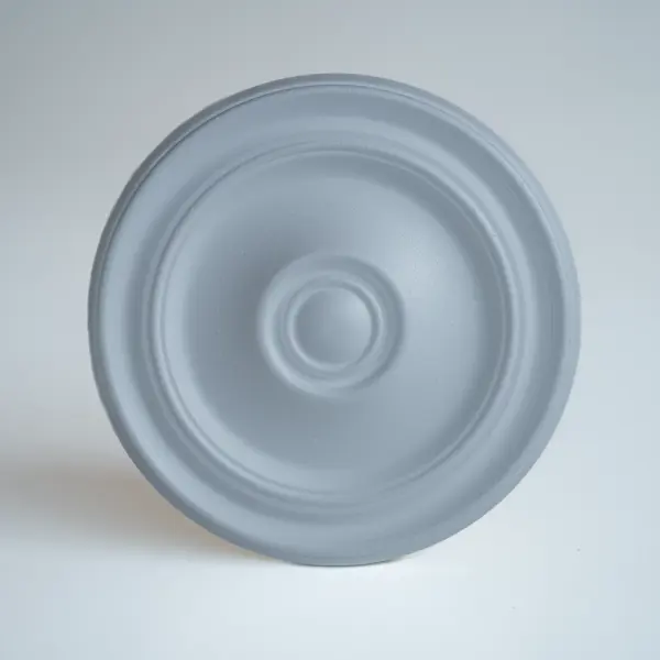 Декоративная потолочная розетка полистирол белая Decoflair D309-285 28.5 см