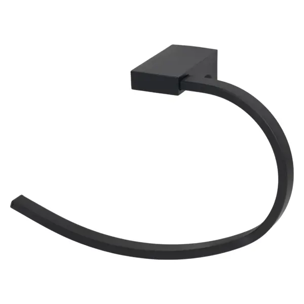Держатель для полотенец Swensa Lucid SWR-5400-07-BLK кольцо цвет черный