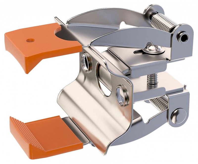 Держатель пружинный Maytoni Single phase track system Accessories for tracks TRA002HR-11B цвет арматуры Серебро