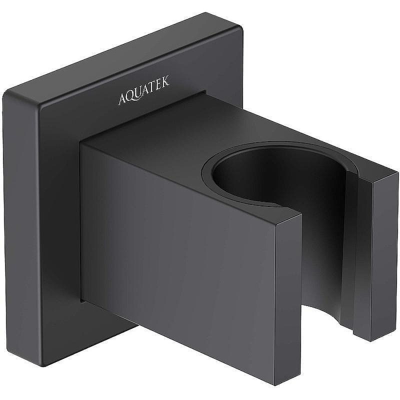 Держатель ручного душа Aquatek AQ2401MB Черный матовый