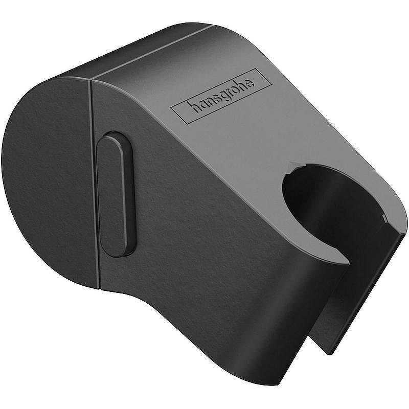 Держатель ручного душа Hansgrohe WallStoris 27917670 Черный матовый