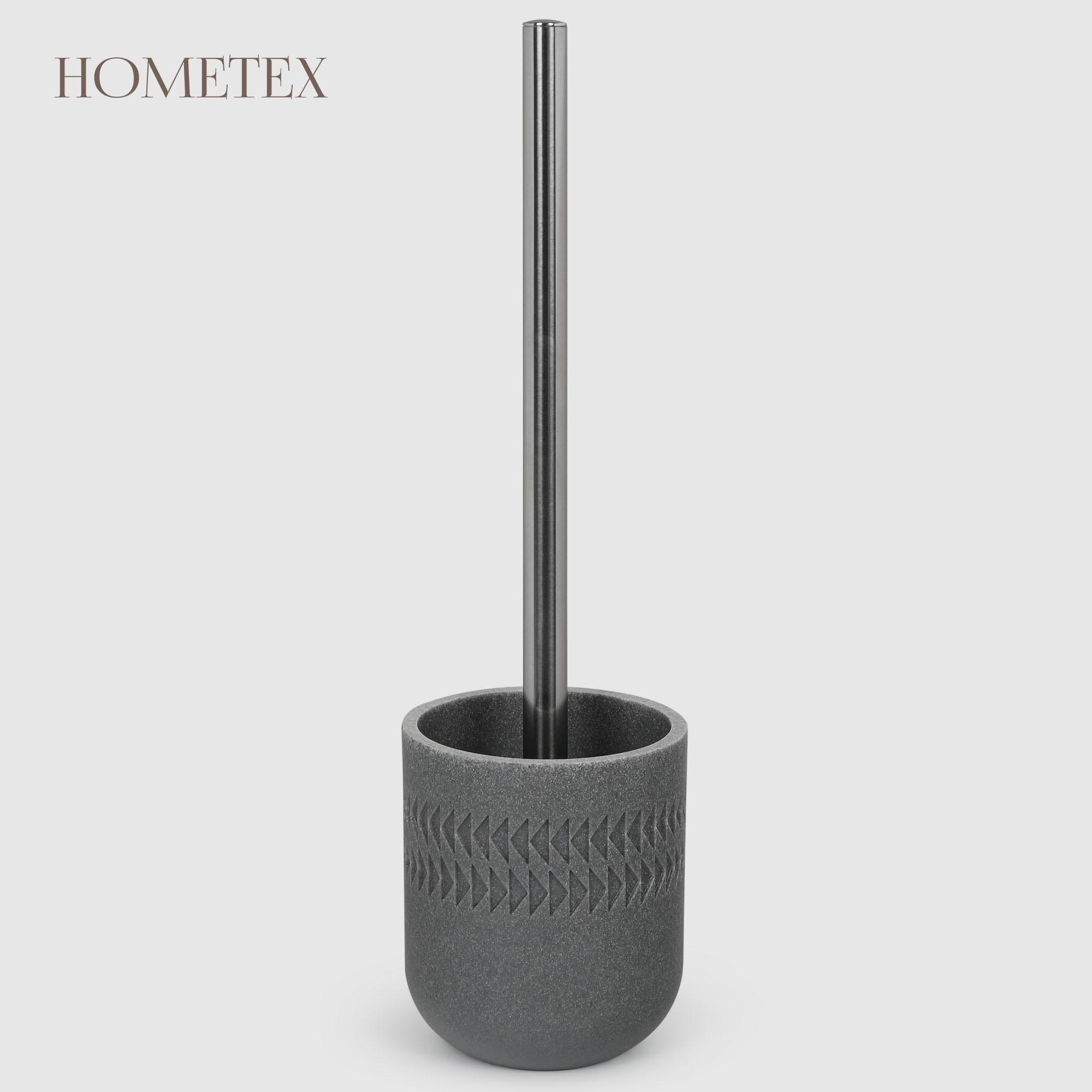 Держатель с ершиком Hometex из полирезина Стрелки