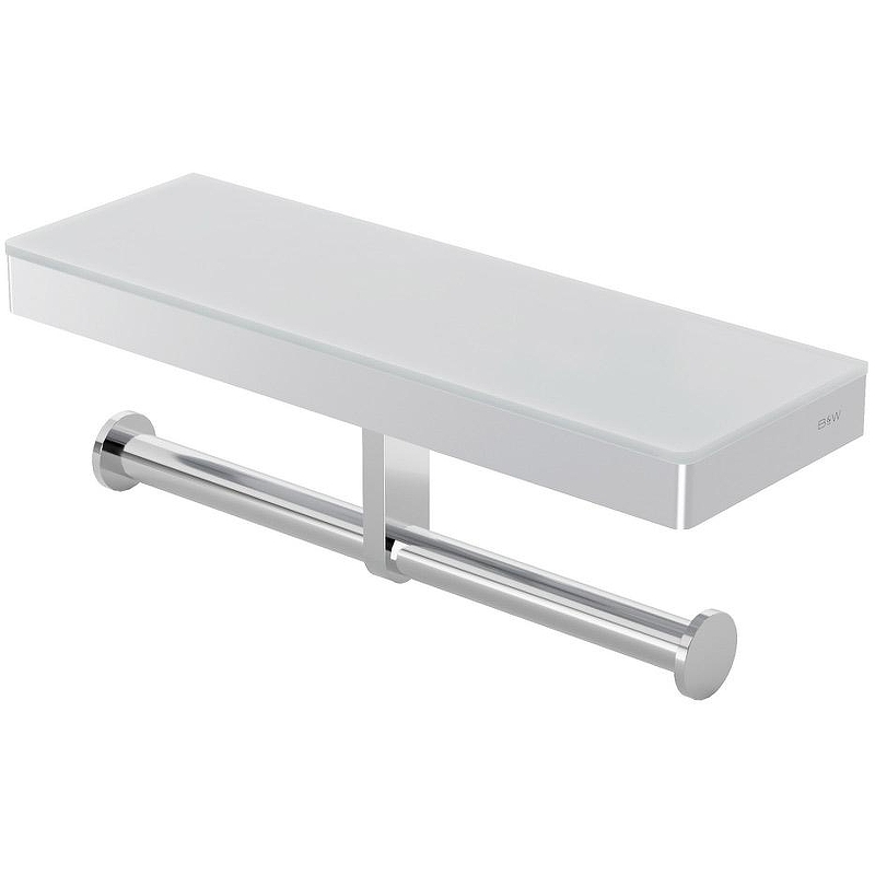 Держатель туалетной бумаги Black&White Gravity GA-9622C 9622C двойной Хром