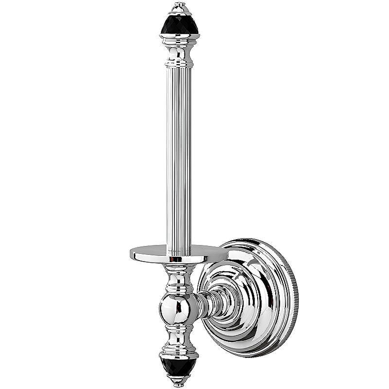 Держатель туалетной бумаги Devon&Devon Black Diamond BLKD511CR Хром