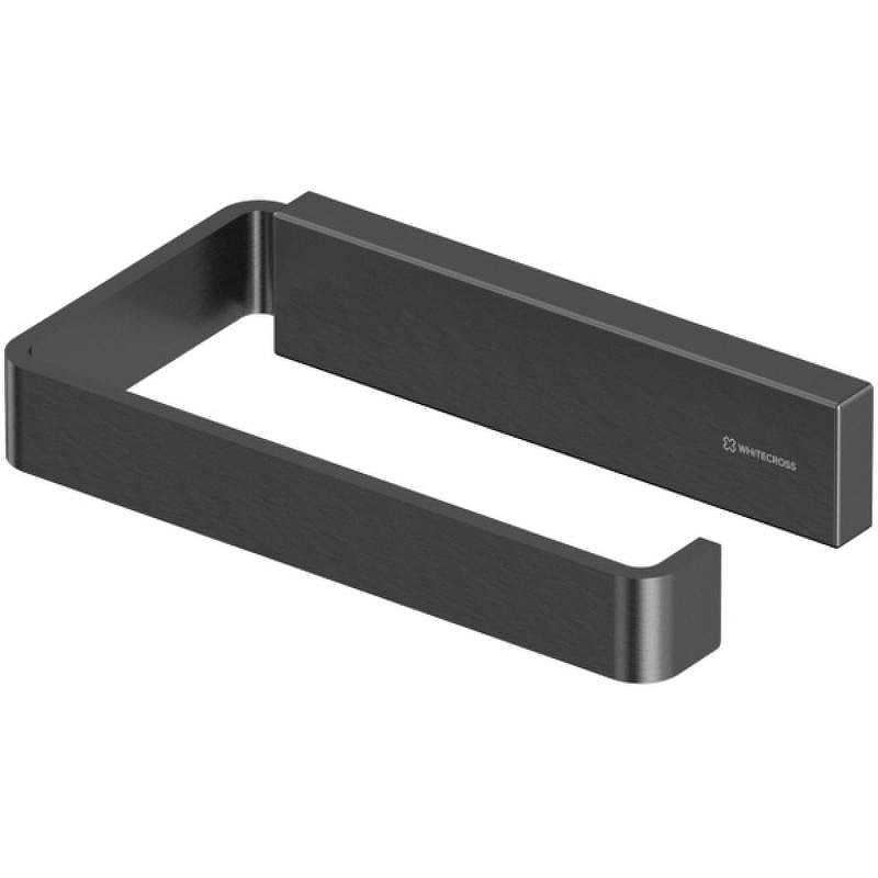 Держатель туалетной бумаги Whitecross Cubo gunmetal CU2460GM Оружейная сталь