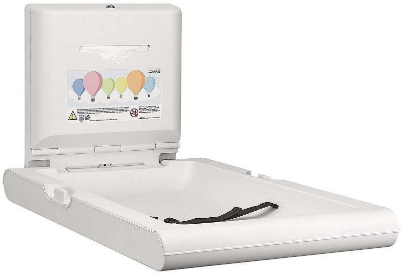 Детский пеленальный столик Mediclinics Babymedi CP0016V-I с ионизатором цвет Белый