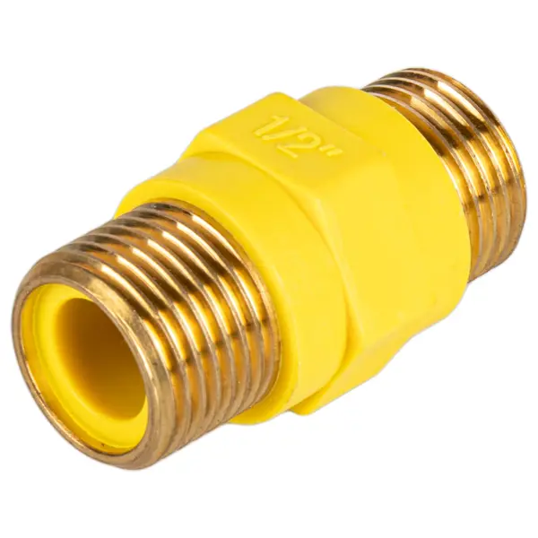 Диэлектрическая вставка для газа 1/2" НР мм пластик
