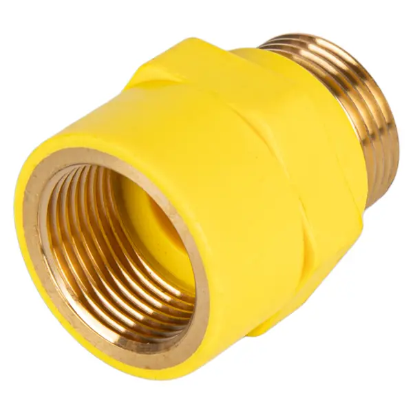 Диэлектрическая вставка для газа 3/4" ВР-НР мм пластик