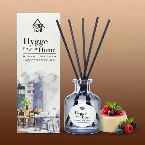 Диффузор Arida Home Hygge Home Фруктовая панакота 50 мл