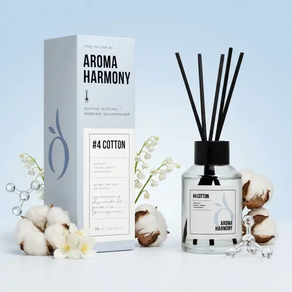 Диффузор Aroma Harmony №4 Cotton 100 мл