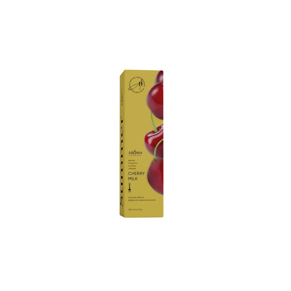Диффузор ароматический Aroma Harmony Cherry milk лето 100 мл