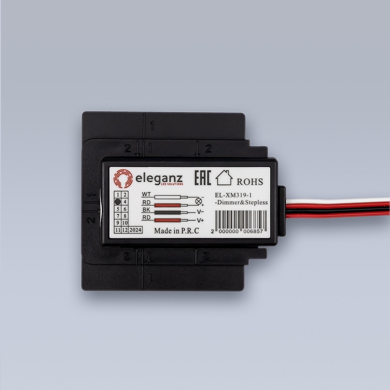 Диммер сенсорный Eleganz EL-XM319-1-Dimmer&Stepless IP20