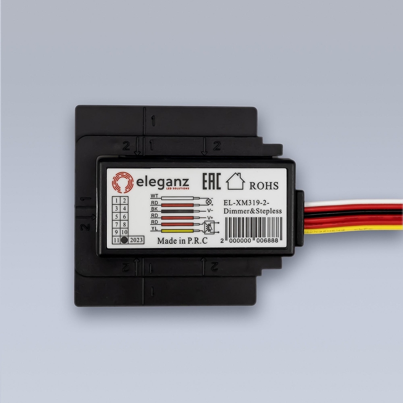 Диммер сенсорный Eleganz EL-XM319-2-Dimmer&Stepless IP20
