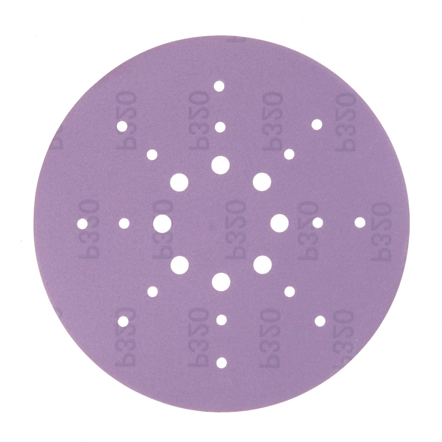 Диск шлифовальный КМ Purple d225 мм P320 на липучку бумажная основа (5 шт.)