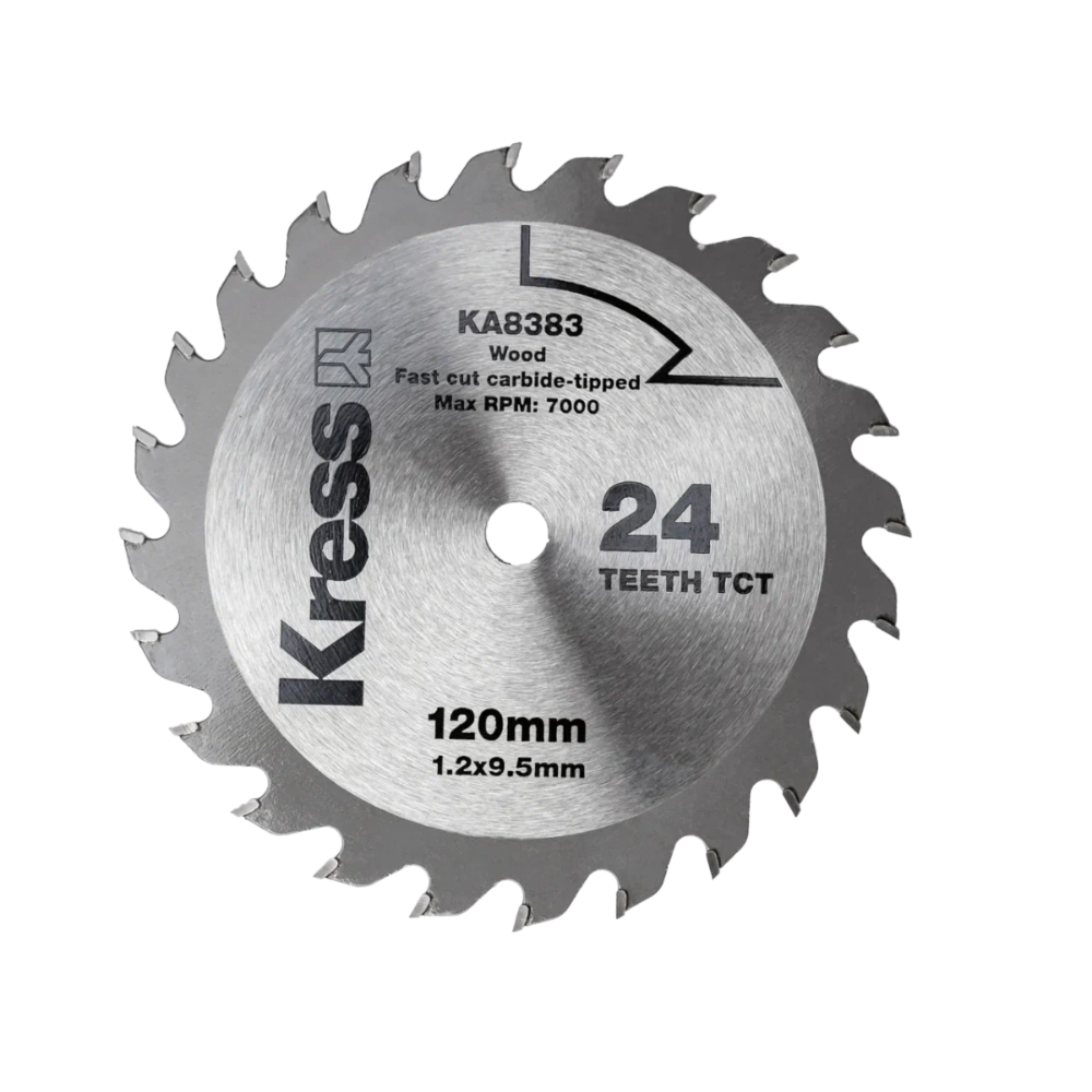 Диск твердосплавный по дереву KRESS 24T TCT 120х1,2х9,5 мм