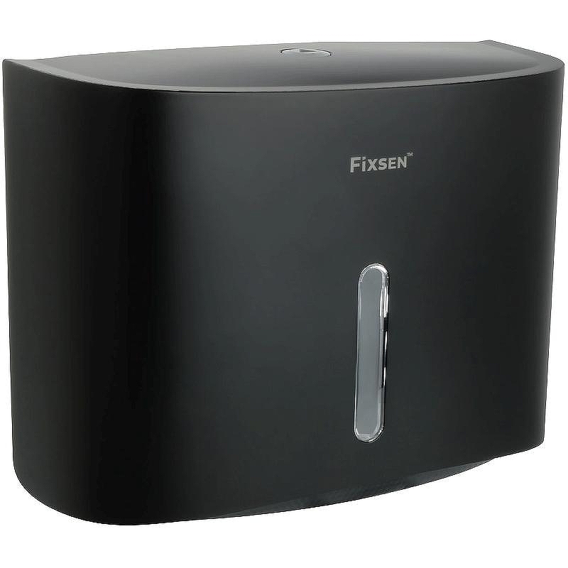 Диспенсер для бумажных полотенец Fixsen Hotel FX-31027F Черный