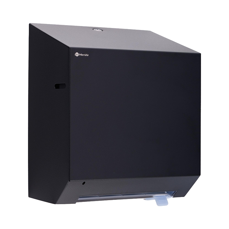 Диспенсер для бумажных полотенец Merida Stella R CSC302.R цвет Черный матовый