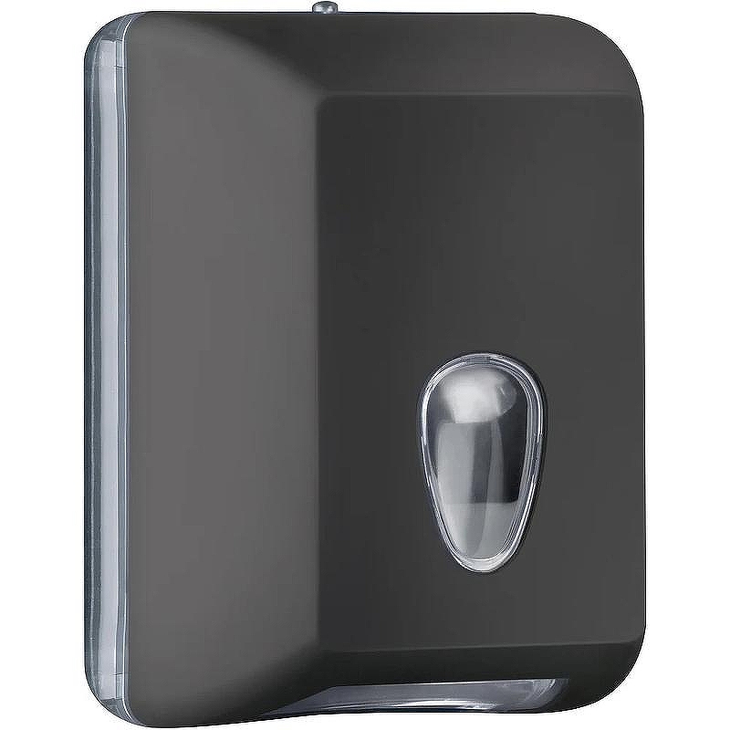 Диспенсер для бумажных полотенец Nofer Black 04030.N Черный